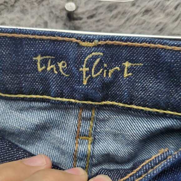 Old Navy Jeans Womens Size 10 Blue The Flirt Bootcut Stretch Mid-Rise Denim - Picture 2 of 12